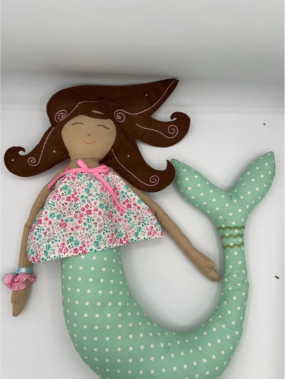 Beautiful Rare 2011 Pottery Barn Kids Mermaid Plush 21